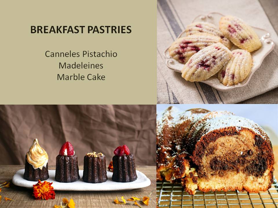 BREAKFAST PASTRIES