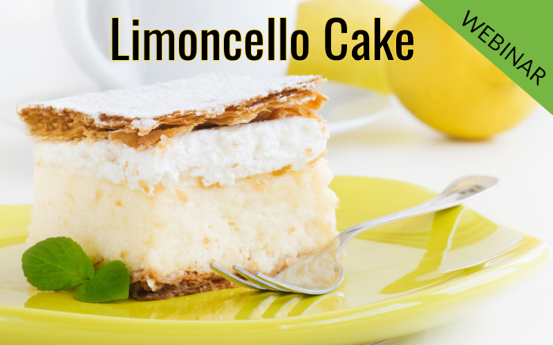 LIMONCELLO CAKE - Εξ αποστάσεως παρακολούθηση webinar