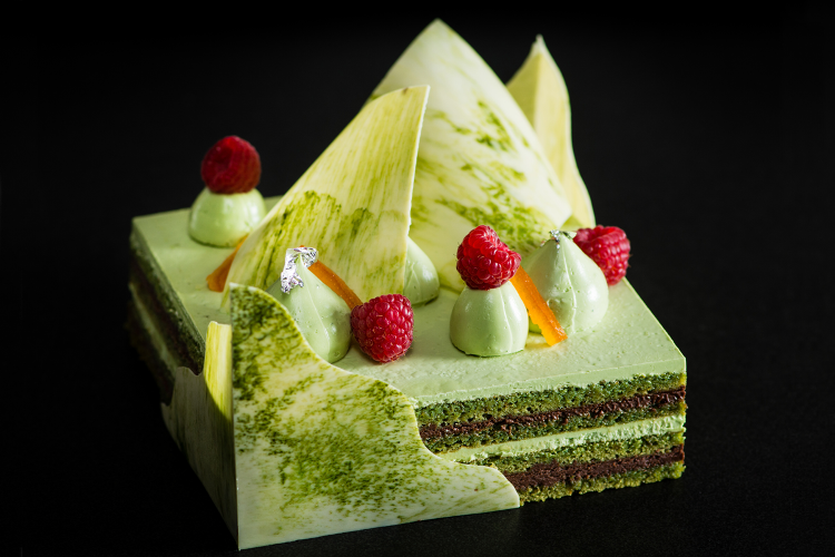 MATCHA OPERA CAKE