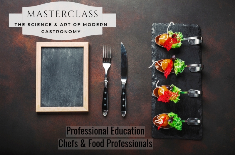 THE SCIENCE & ART OF MODERN GASTRONOMY
