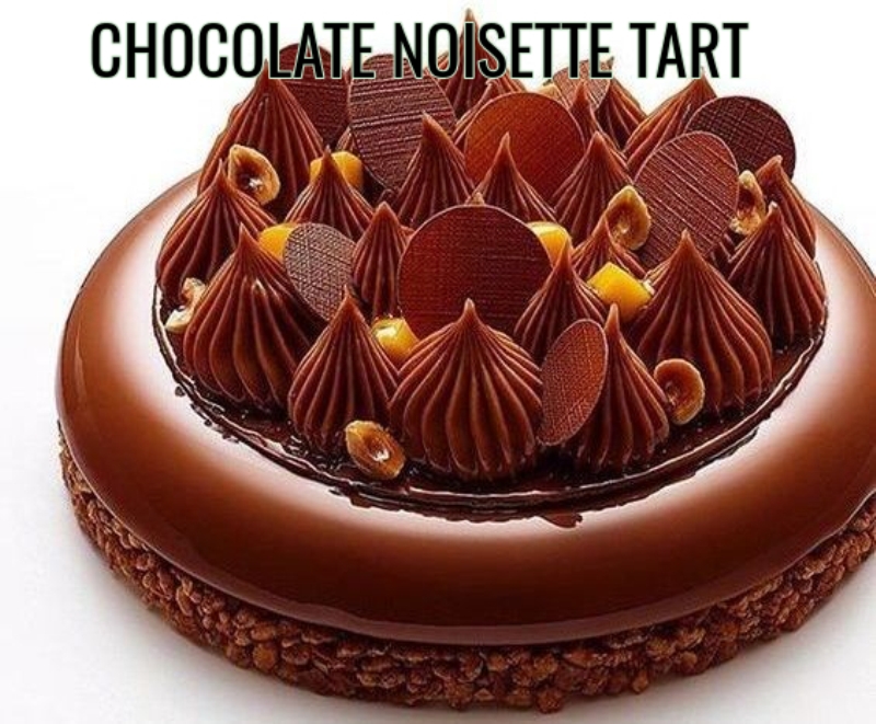 CHOCOLATE NOISETTE TART