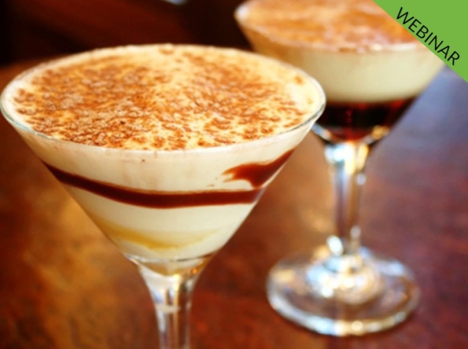 COCKTAIL IN DESSERTS | PINA COLADA & B52 - Εξ αποστάσεως παρακολούθηση webinar
