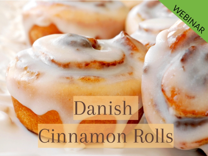 DANISH CINNAMON ROLLS - Εξ αποστάσεως παρακολούθηση webinar