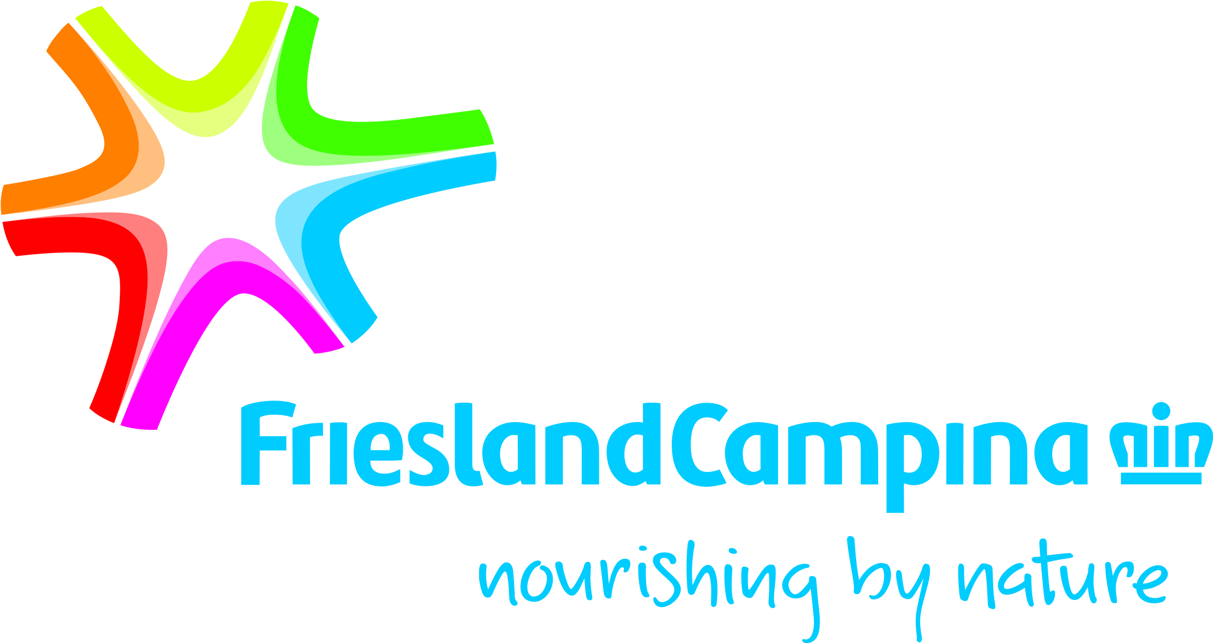 FrieslandCampina logo incl Nourishing by nature