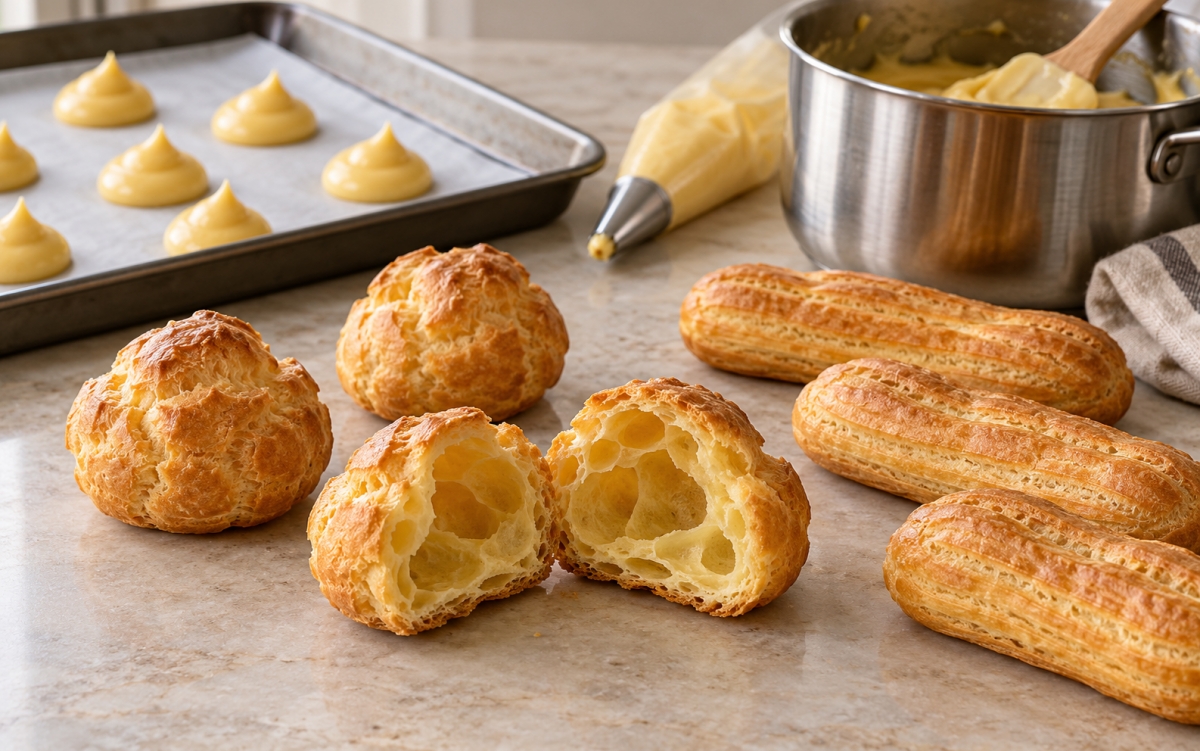 &Eta; &tau;έ&lambda;&epsilon;&iota;&alpha; p&acirc;te &agrave; choux | &Eta; &epsilon;&pi;&iota;&sigma;&tau;ή&mu;&eta; &pi;ί&sigma;&omega; &alpha;&pi;ό &tau;&eta; &zeta;ύ&mu;&eta;