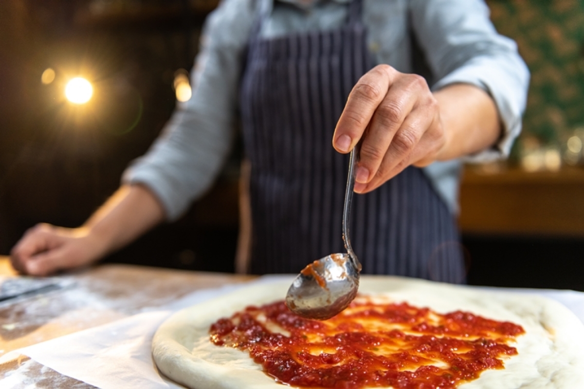 Μάθημα Μαγειρικής 2ο: Η &quot;Τέχνη της Pizza&quot; στη σχολή μας